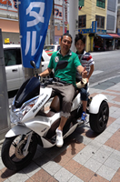 レンタカーよりも楽しいブルースカイリゾートのレンタルトライクで沖縄観光を！